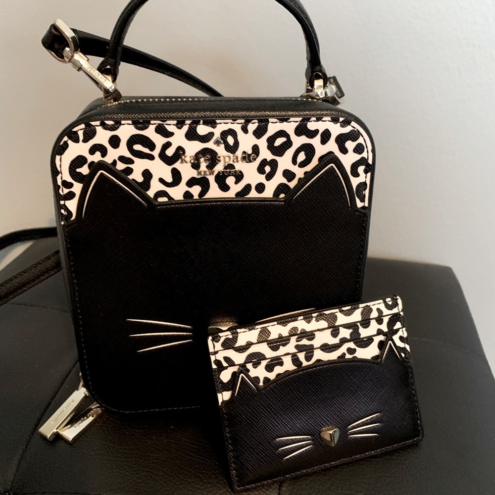 Kate Spade Meow Purse w/ matching Wallet